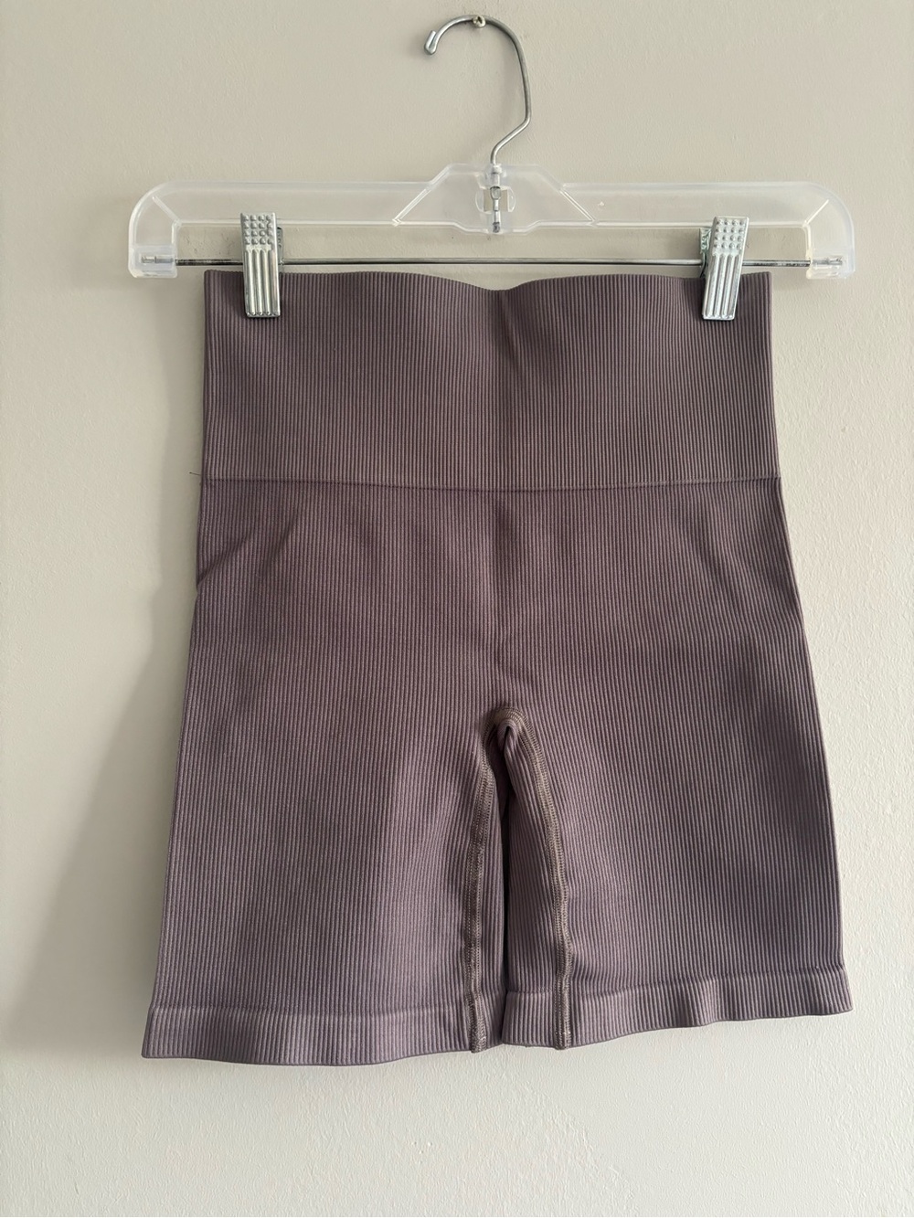 TNA brown ribbed shorts